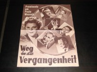 Weg in die Vergangenheit,  Paula Wessely,  Willi Forst,